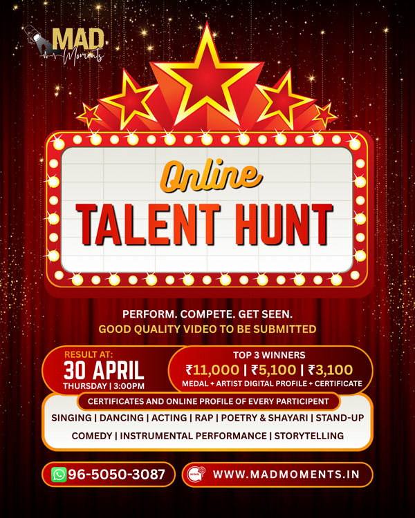 Online Talent Hunt